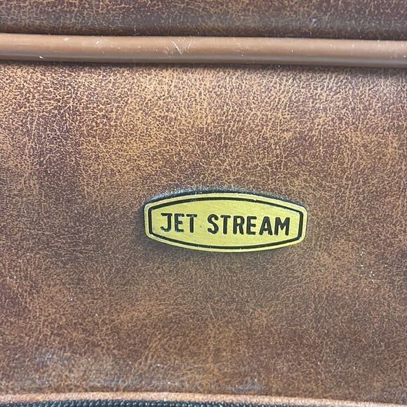 Jetstream Carry On Laptop Case, Brown, 13” Tall x 16” Wide, Vintage - Picture 3 of 9